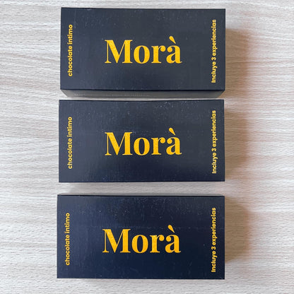 Chocolate Sexual Morà - 3 Tabletas Afrodisíacas