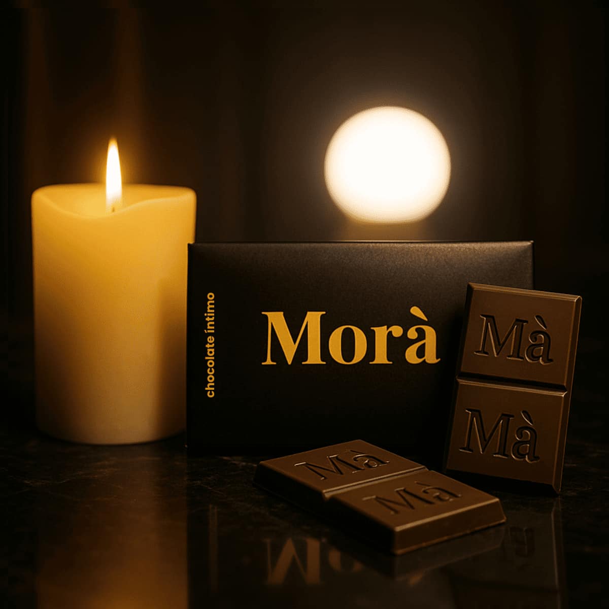Chocolate Sexual Morà - 3 Tabletas Afrodisíacas